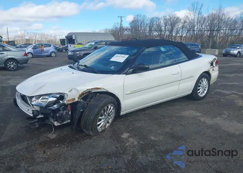 2002 Chrysler Sebring Lxi из США, поврежденный, VIN 1C3EL55R72N307502